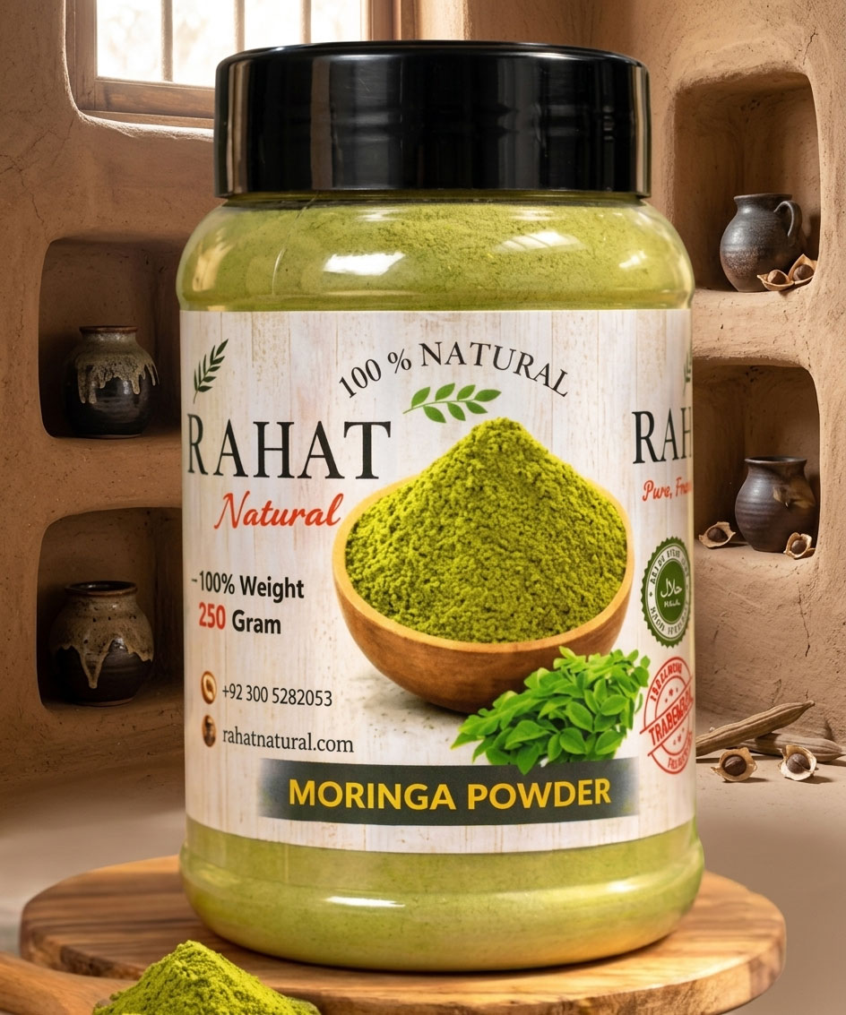 Moringa Powder 250g مورنگا پاؤڈر - Image 2